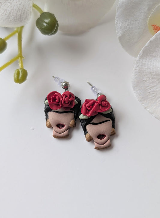 Boucles d'oreilles iconiques artiste mexicaine